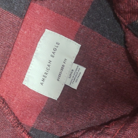 American Eagle oversized flannel - Picture 4 of 5